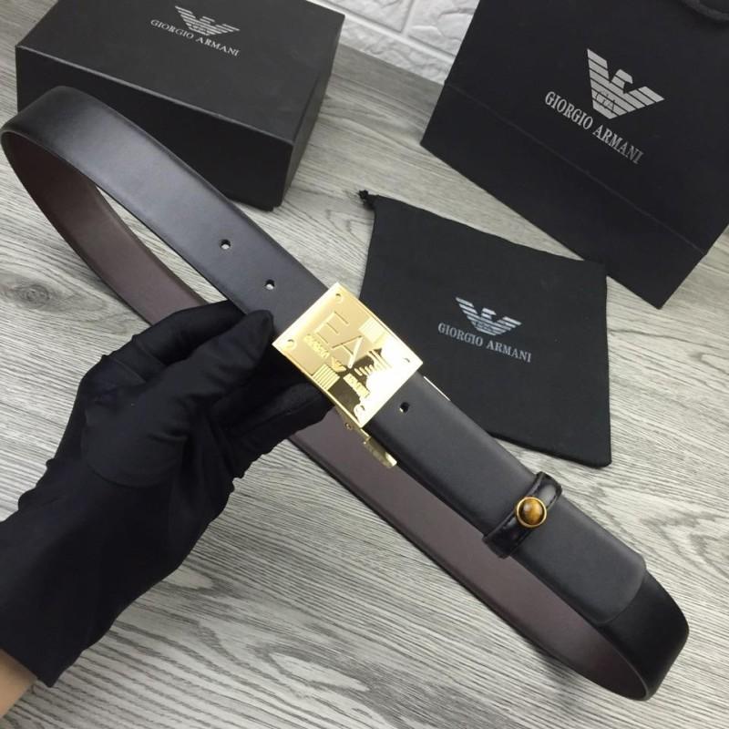 Dây lưng nam Armani mặt khóa xoay hàng siêu cấp