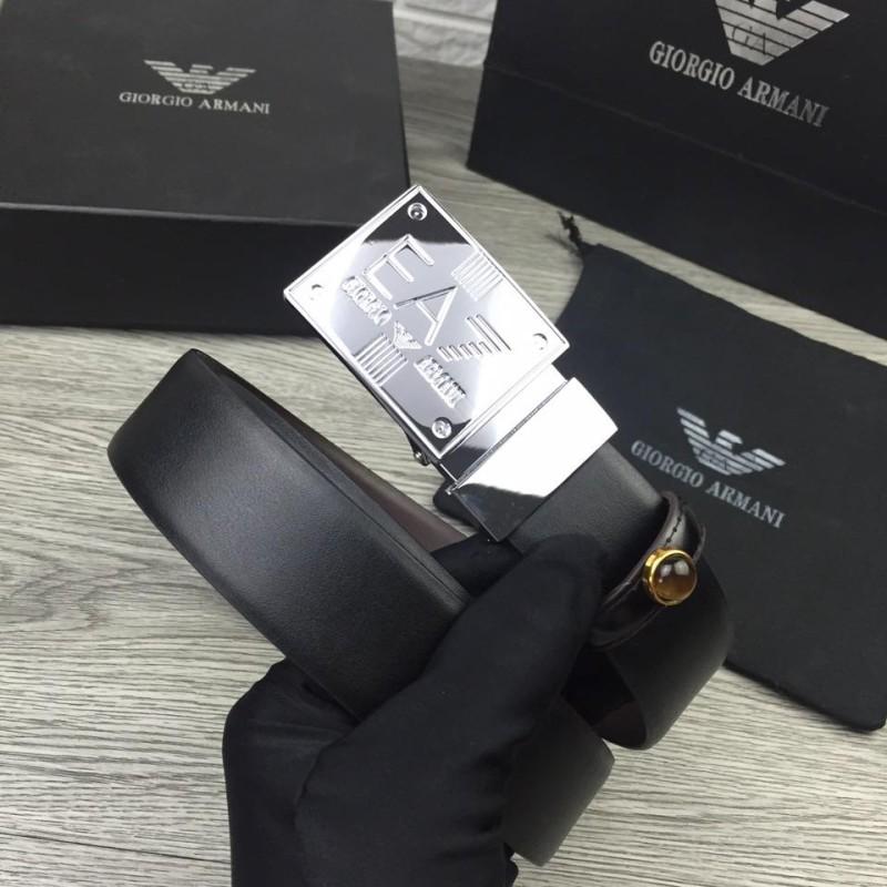 Dây lưng nam Armani mặt khóa xoay hàng siêu cấp