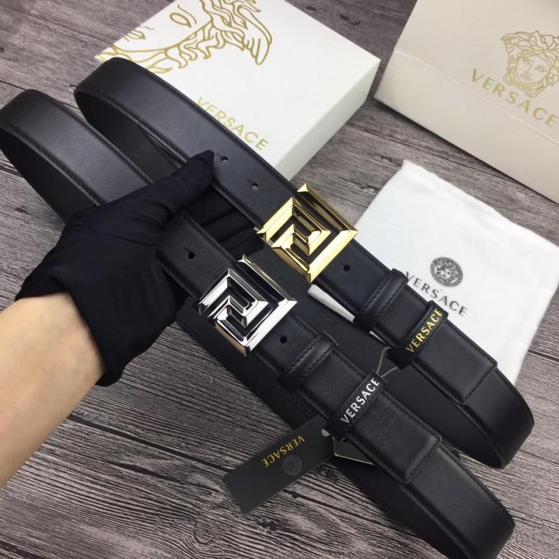 Dây nịt nam Versace siêu cấp mặt vuông