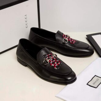 Giày lười Gucci siêu cấp họa tiết rắn