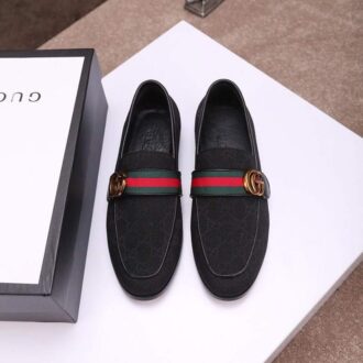 Giày lười Gucci màu đen GLGC02