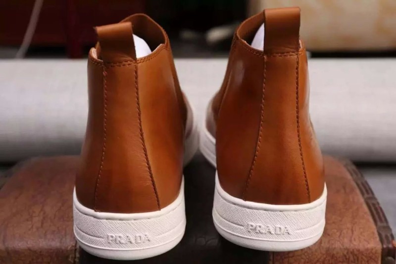 Giày lười siêu cấp Prada cao cổ