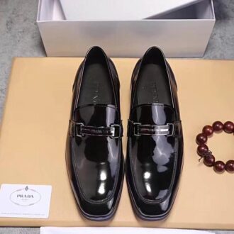 Giày lười Prada siêu cấp da bóng