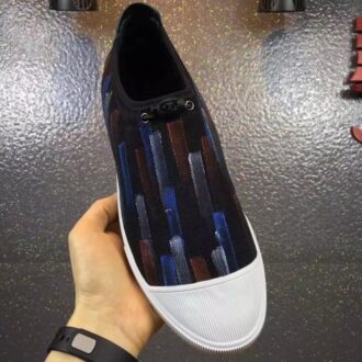 Giày lười Prada siêu cấp họa tiết sơn