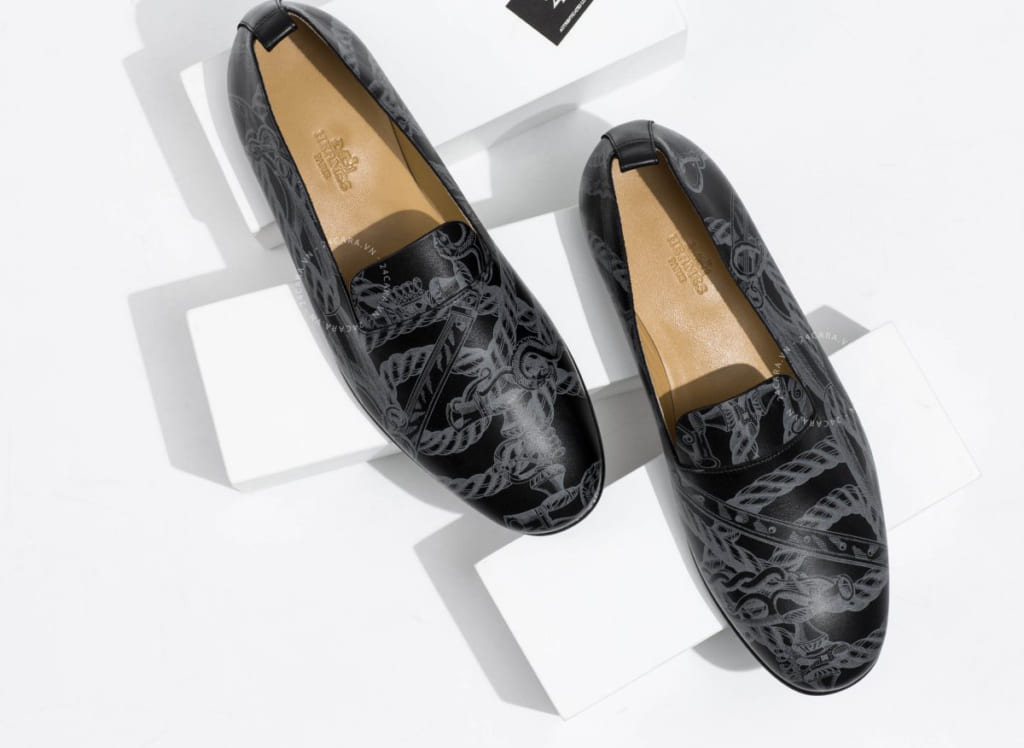 mẫu giày hermes nam chính hãng đáng mua