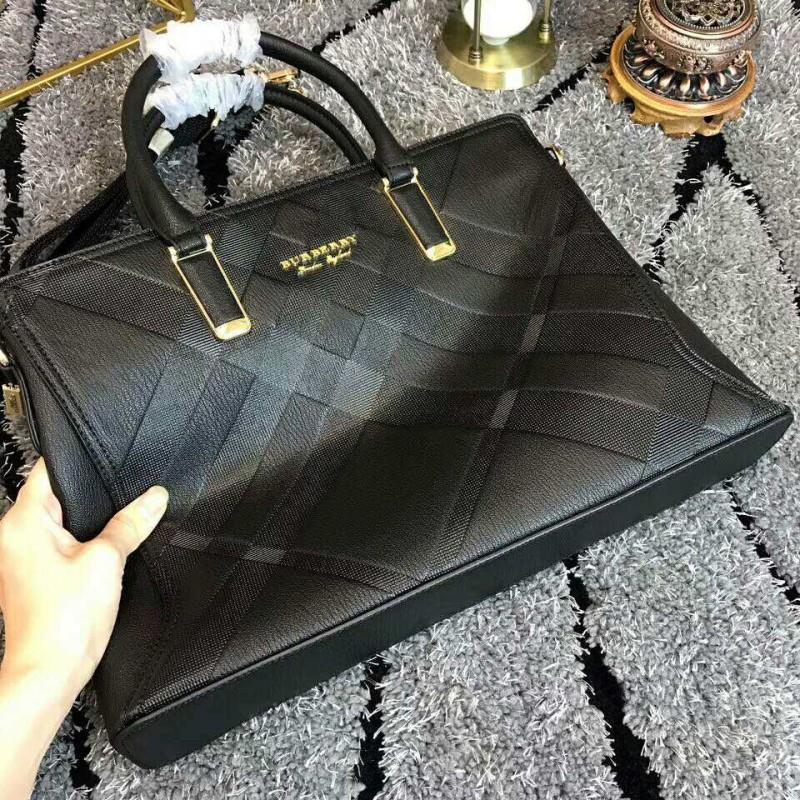 Túi xách nam Burberry hàng siêu cấp kẻ sọc