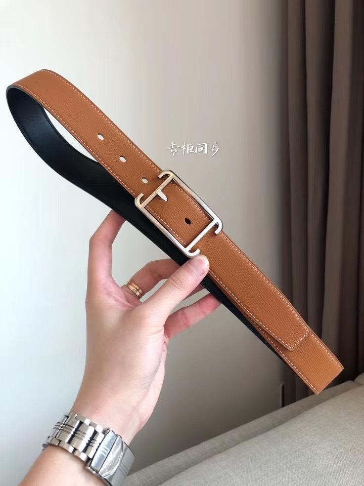 Thắt lưng Hermes like au nam khóa kim TLH22