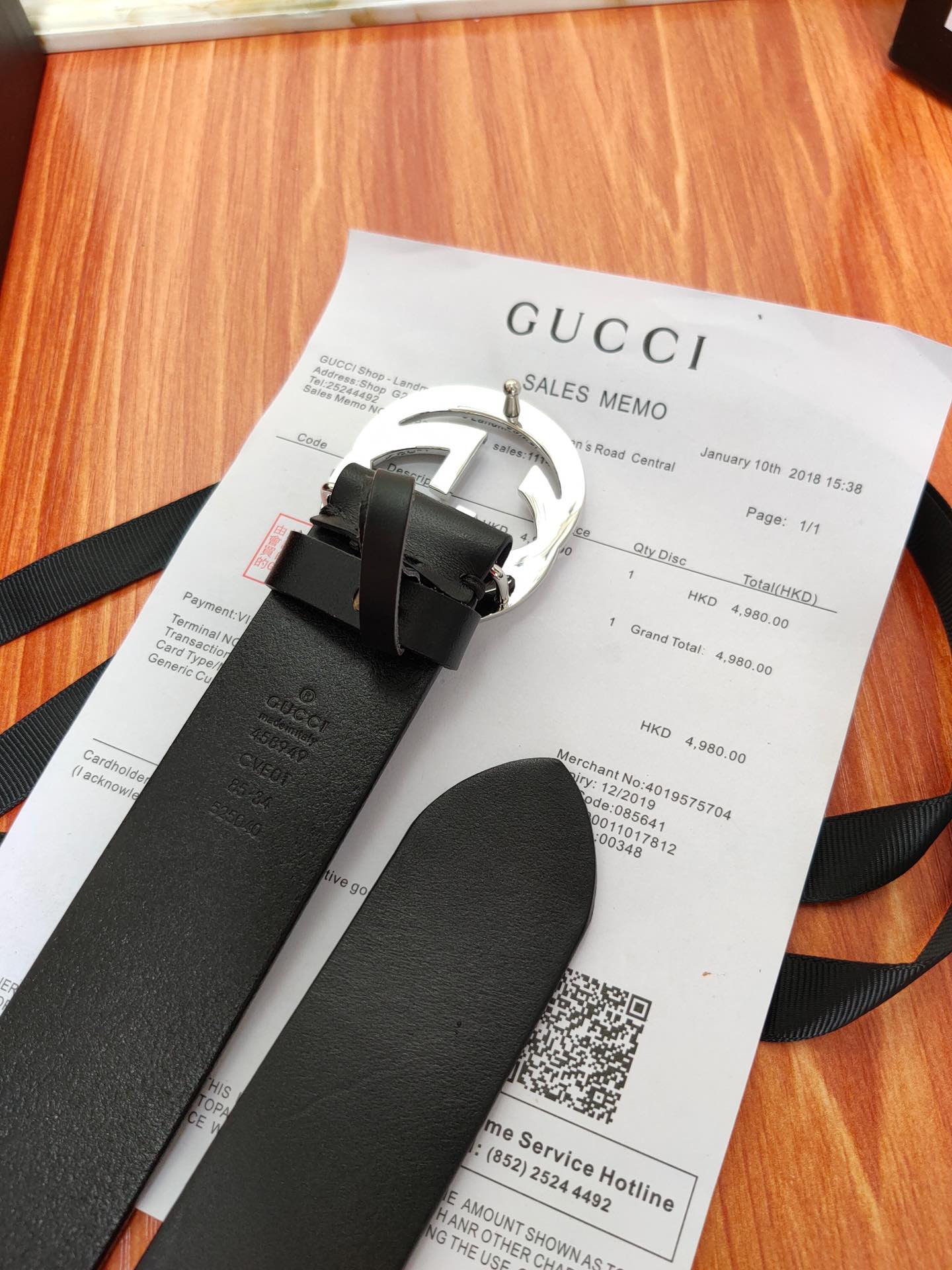 Thắt lưng nam Gucci siêu cấp đen trơn mặt khóa logo