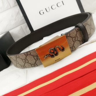 Thắt lưng nam Gucci siêu cấp họa tiết rắn