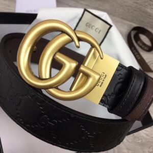 Thắt lưng nam Gucci siêu cấp da dập họa tiết logo TLGC39