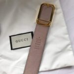 Thắt lưng nam Gucci siêu cấp mặt khóa chữ nhật gold