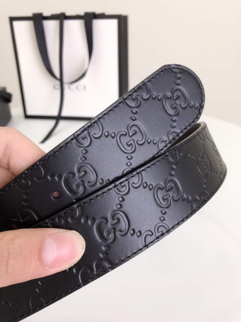 Thắt lưng nam Gucci siêu cấp mặt khóa xoay gold