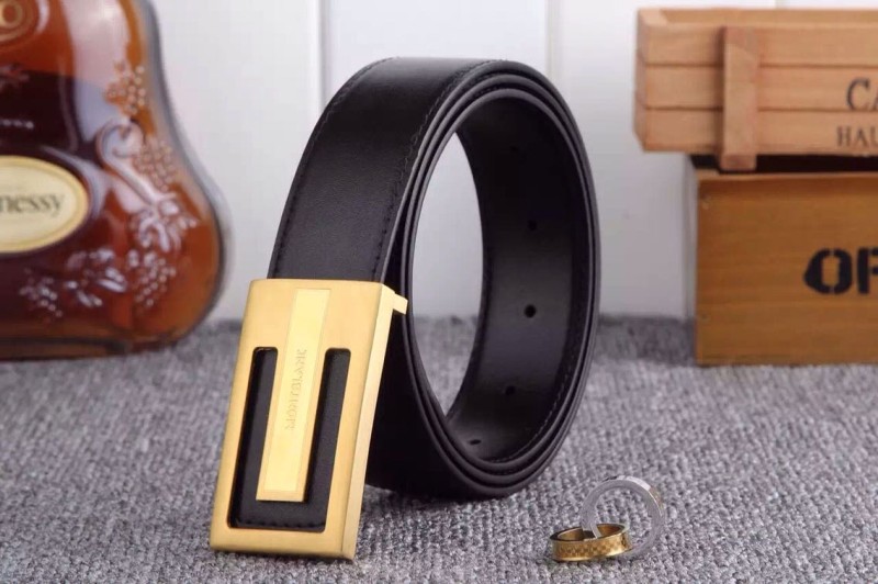 Thắt lưng nam Montblanc đen mặt chữ nhật siêu cấp