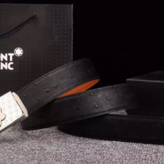 Thắt lưng nam Montblanc mặt khóa hoa siêu cấp