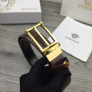 Thắt lưng nam Versace siêu cấp mặt khóa xoay
