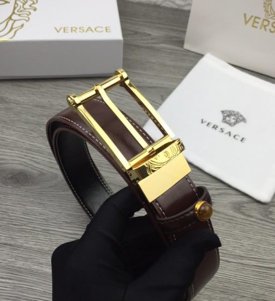 Thắt lưng nam Versace siêu cấp mặt khóa xoay