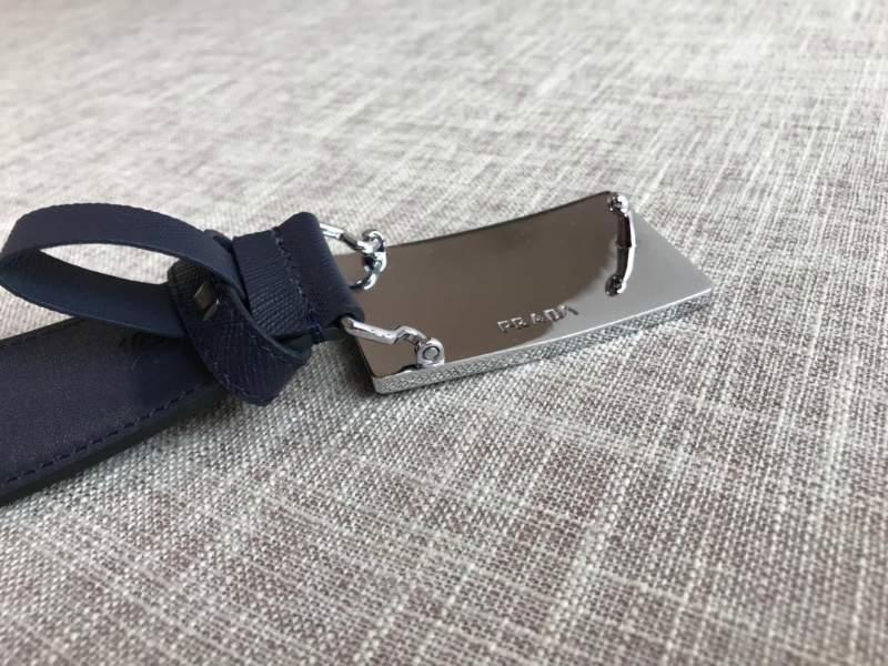 Thắt lưng Prada nam mặt chữ nhật siêu cấp