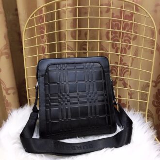 Túi đeo chéo Burberry siêu cấp hoạ tiết kẻ ô dập TDCB04