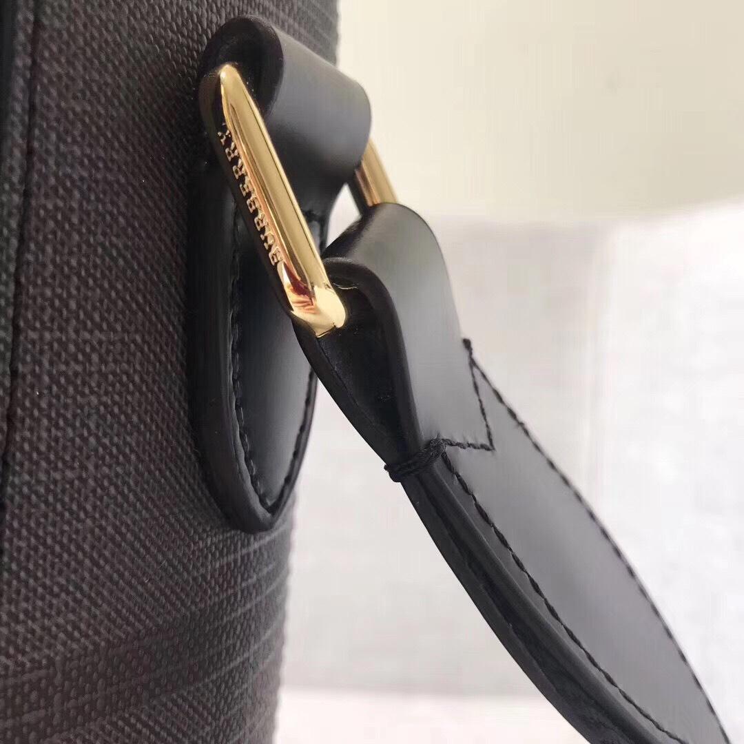 Túi đeo chéo Burberry siêu cấp nâu họa tiết caro