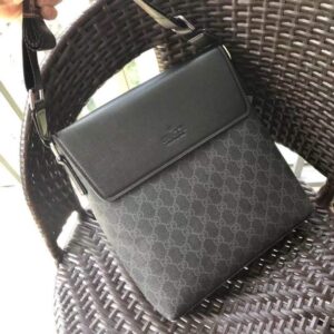 Túi đeo chéo Gucci họa tiết logo xanh nắp đen TDCGC12