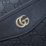 Túi xách Gucci siêu cấp nam họa tiết Logo chứ CG màu vàng