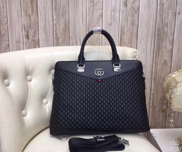 Túi xách Gucci nam xanh đen da sần hàng siêu cấp
