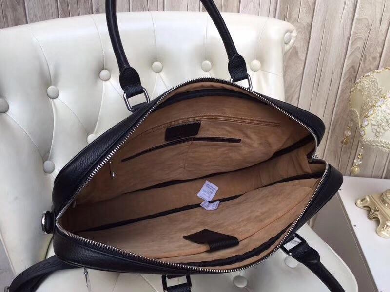 Túi xách nam Gucci đen da sần siêu cấp