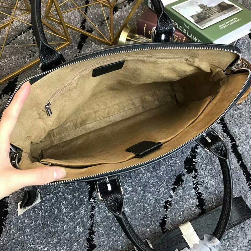 Túi xách nam Gucci đen hai kẻ sọc siêu cấp