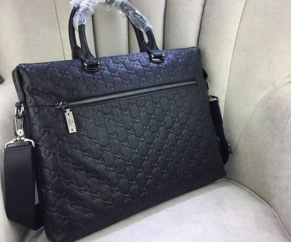 Túi xách nam Gucci siêu cấp đen họa tiết logo G