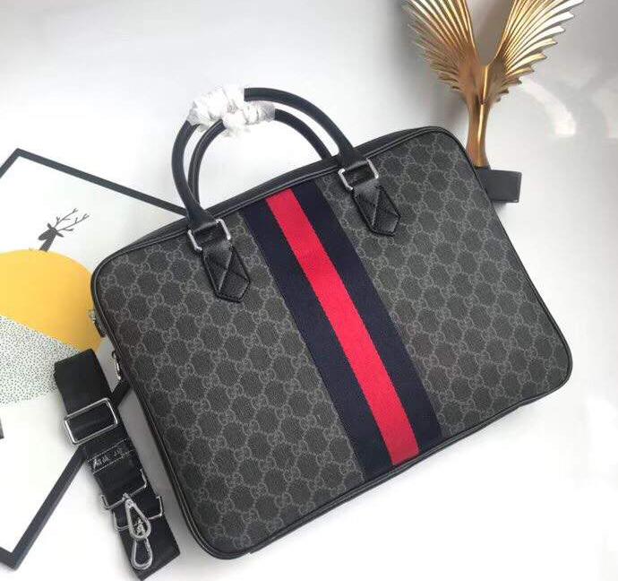 Túi xách nam Gucci siêu cấp họa tiết xanh đỏ