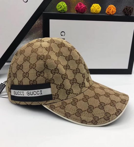 Mũ nam Gucci siêu cấp vàng họa tiết logo