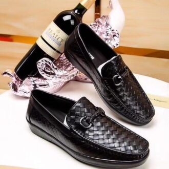 Giày lười salvatore ferragamo siêu cấp họa tiết caro