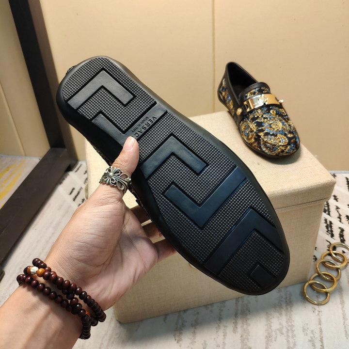 Giày nam Versace siêu cấp họa tiết rồng