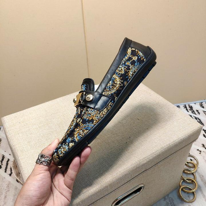 Giày nam Versace siêu cấp họa tiết rồng