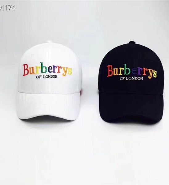 Mũ nam Burberry siêu cấp trắng họa tiết logo