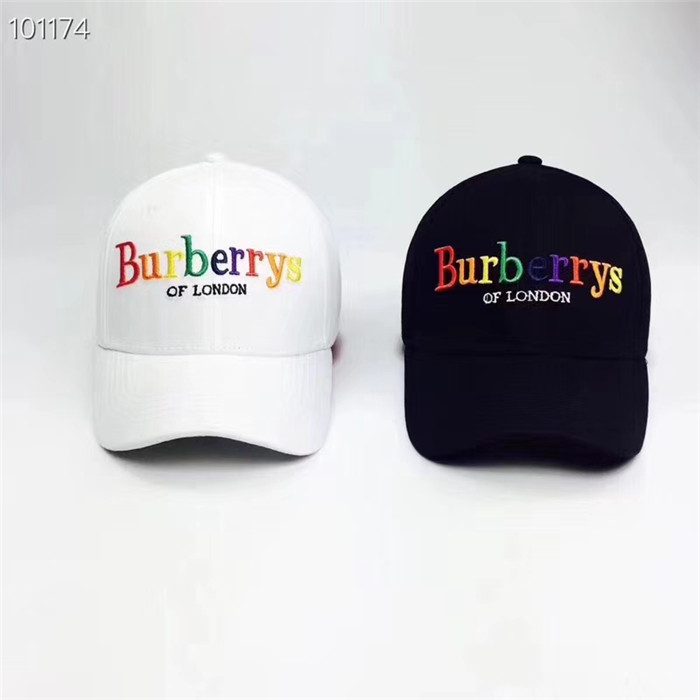 Mũ nam Burberry siêu cấp trắng họa tiết logo 