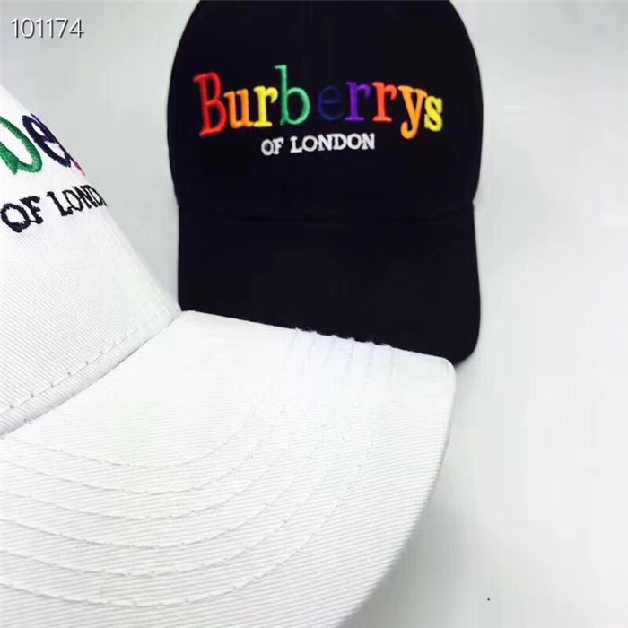 Mũ nam Burberry siêu cấp trắng họa tiết logo 