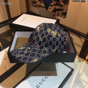 Mũ nam Gucci siêu cấp đen họa tiết hổ