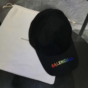 Nón nam Balenciaga siêu cấp đen họa tiết logo