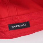 Nón nam Balenciaga siêu cấp đỏ họa tiết BB