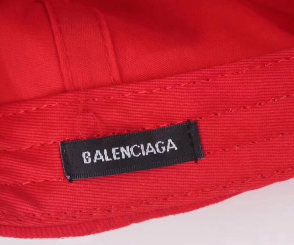 Nón nam Balenciaga siêu cấp đỏ họa tiết BB