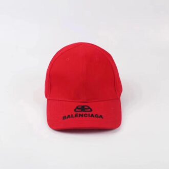 Nón nam Balenciaga siêu cấp đỏ họa tiết BB