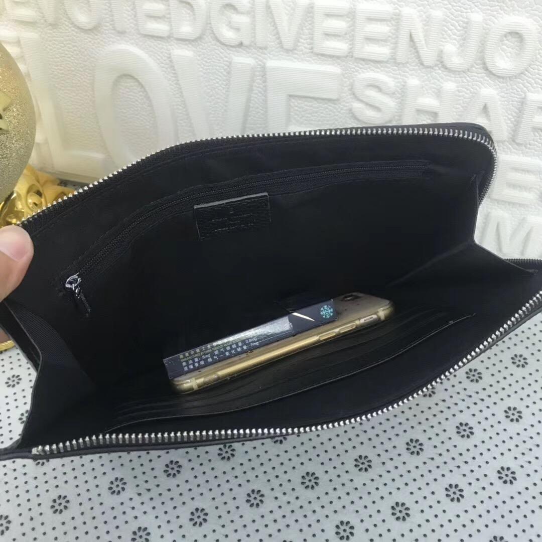 Ví nam Louis Vuitton siêu cấp cầm tay họa tiết logo tròn