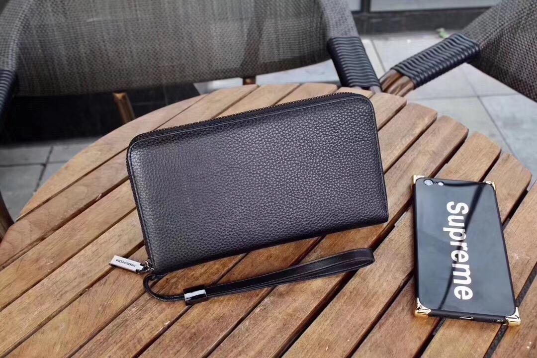 Ví nam Versace siêu cấp cầm tay họa tiết mặt người