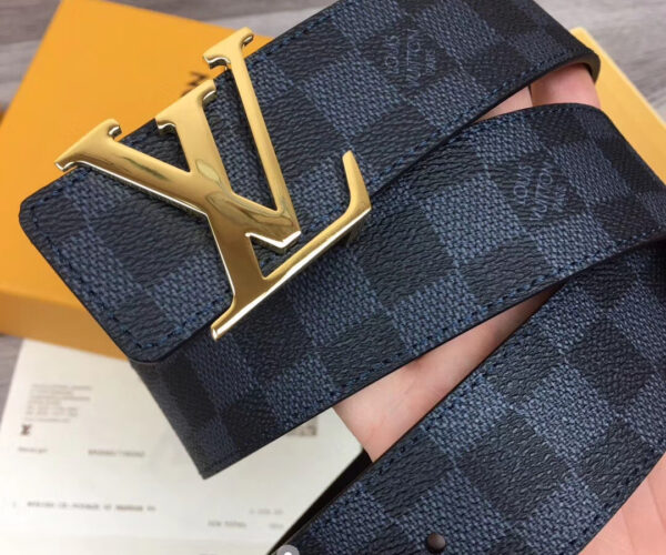 Thắt lưng nam Louis Vuitton Like au mặt vàng TLLV70