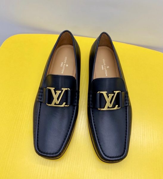 Giày lười Louis Vuitton Like Au đế cao GLLV38