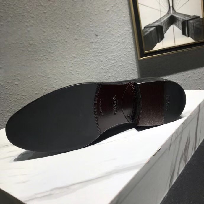 Giày lười Prada siêu cấp họa tiết logo tam giác GLP39