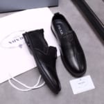 Giày lười Prada siêu cấp màu đen GLP29