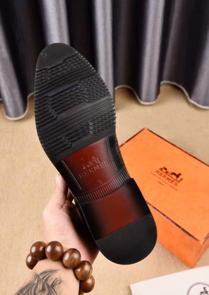 Giày nam Hermes siêu cấp họa tiết họa tiết rắn GNHM04