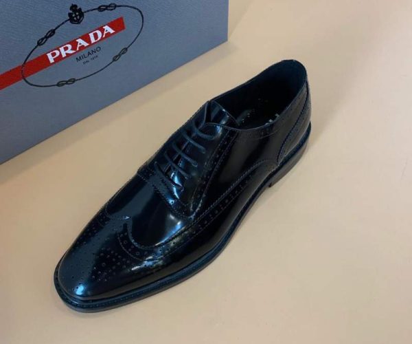 Giày nam Prada siêu cấp công sở cột dây